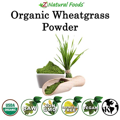 Organic Wheatgrass Powder - Bulk 5 lb Size - 100% Pure, Raw, Non-GMO, Vegan - Amazing Green Superfood For Smoothie, Juice, Shakes, Recipes - Natural Plant Protein Source