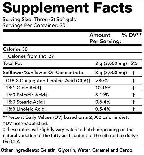 Olympian Labs CLA Softgels | 90 Count