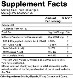 Olympian Labs CLA Softgels | 90 Count