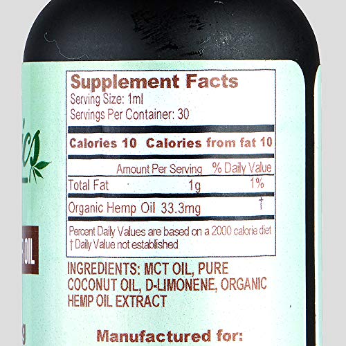 Best Hemp Oil Extract - 28,350MG - Organic Hemp Oil For Pain Relief- Hemp Extract Oil - Mood Support - Pure Hemp Oil For Anxiety Support - Hemp Oil Drops - 1000mg Hemp Isolate - HEMP ORGANICS