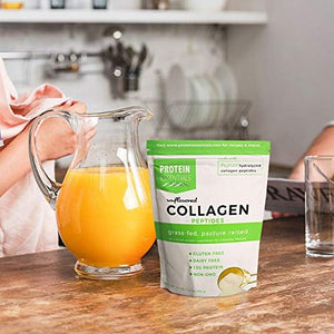 Protein Essentials Collagen Peptides Powder, Grass-Fed, Paleo & Keto Friendly, NonGMO & Gluten Free Unflavored 32oz