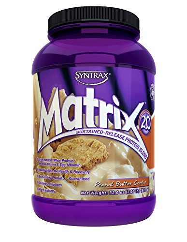 Syntrax, Matrix 2.0 Sustained-Release Protein Blend, Peanut Butter Cookie, 32 oz