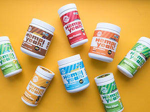 Manitoba Harvest Hemp Yeah! Balanced Protein + Fiber Powder, Unsweetened, 16oz, with 15g protein, 8g Fiber and 2g Omegas 3&6 per Serving, Keto-Friendly, Preservative Free, Non-GMO