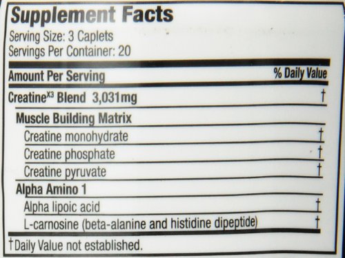 Creatine Pills | Six Star Post Workout X3 Creatine Capsules | Creatine Monohydrate Blend | Muscle Recovery & Muscle Builder for Men & Women | Creatine Supplements | Creatina Monohidratada, 20 Servings