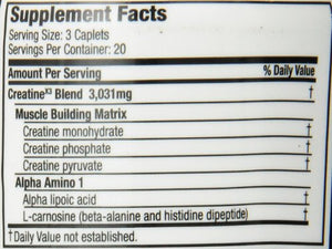 Creatine Pills | Six Star Post Workout X3 Creatine Capsules | Creatine Monohydrate Blend | Muscle Recovery & Muscle Builder for Men & Women | Creatine Supplements | Creatina Monohidratada, 20 Servings