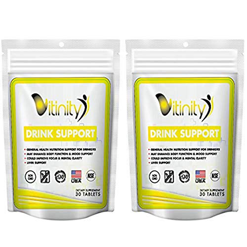 Anti Alcohol Drink Support Supplement-Craving Support,Liver Health,Reduce Alcohol Formula-Kudzu,Milk Thistle,Holy Basil,DHM for All Natural Detoxify,Gradual Reduction,Nutrient Replenisher-30 Days