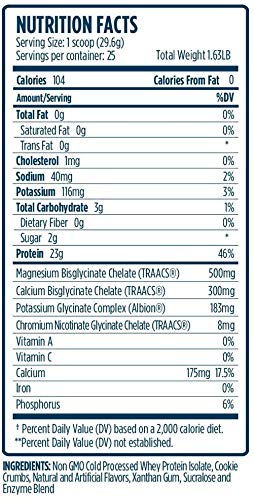 VMI Sports | ProtoLyte Whey Isolate Protein Powder | Low Calorie Whey Protein Powder for Weight Loss | Protein Powder for Muscle Gain | Digestive Enzymes | Non-GMO (Vanilla Peanut Butter, 1.6 Pounds)
