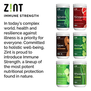 Zint Wheatgrass Powder, Organic (8 oz): Powerful Immune Support Supplement, Whole Leaf Antioxidant Chlorophyll Source for Detox, Immunity Booster