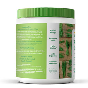 Amazing Grass Greens Trio: Greens Powder with Wheatgrass, Alfalfa, & Barley Grass, Rich Source of Chlorophyll, 30 Servings