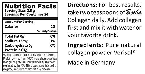 Verisol Collagen Bioactive Peptides (Natural Collagen Powder) Made in Germany