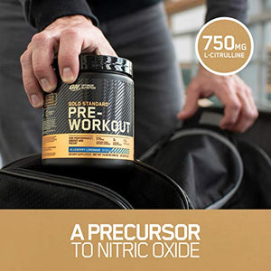 Optimum Nutrition Gold Standard Pre-Workout, Vitamin D for Immune Support, with Creatine, Beta-Alanine, and Caffeine for Energy, Keto Friendly, Fruit Punch, 30 Servings (Packaging May Vary)