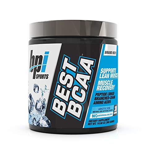 BPI Sports Best BCAA - The Building Blocks of Protein and Muscle - Post-Workout Recovery - Weight Loss Support - Arctic Ice, 30 Servings, 300 g