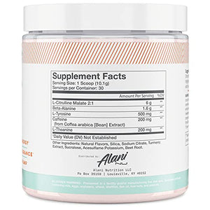 Alani Nu Pre-Workout Supplement Powder for Energy, Endurance, and Pump, Mimosa, 30 Servings (Packaging May Vary)