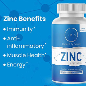 240 Count Zinc Picolinate 50mg Zinc Supplement for Adults and Kids, Highly Absorbable for Immune Health Supplement for Zinc - 8 Month Supply!