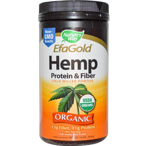 Nature's Way Hemp Protein & Fiber Powder 16 Oz