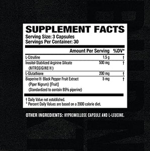 N.O. XT Nitric Oxide Supplement With Nitrosigine L Arginine & L Citrulline for Muscle Growth, Pumps, Vascularity, & Energy - Extra Strength Pre Workout N.O. Booster & Muscle Builder - 90 Veggie Pills