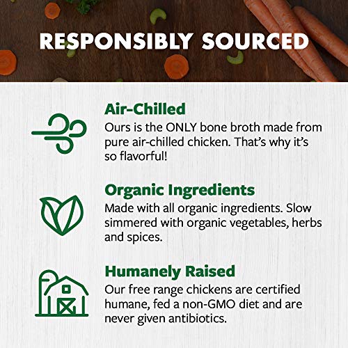 Smart Chicken Organic Chicken Broth (Classic, 16.9 Ounce (Pack of 6))