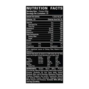Driven WHEY- Grass Fed Whey Protein Powder: Delicious, Clean Protein Shake- Improve Muscle Recovery with 23 Grams of Protein with Added BCAA and Digestive Enzymes (Vanilla Dream, 2 lb)