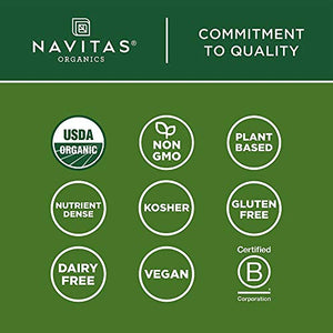 Navitas Organics Hemp Powder, 32 oz. Bag, 30 Servings — Organic, Non-GMO, Cold-Pressed, Gluten-Free