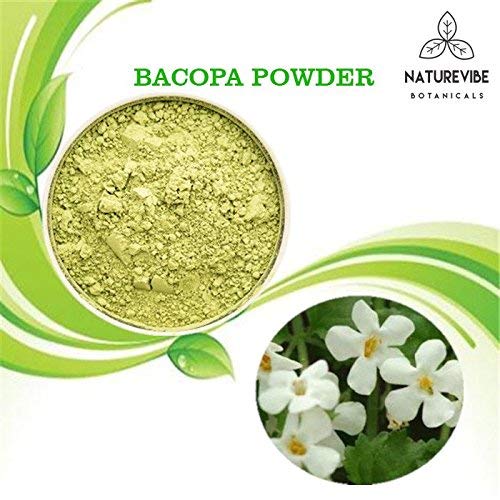 Bacopa Powder (16oz) (2 Pack of 8oz Each), Bacopa Monnieri | Ayurvedic Herbal Supplement