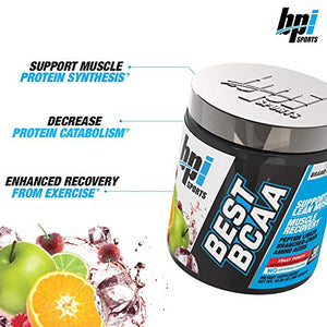 BPI Sports Best BCAA - Building Blocks of Protein and Muscle - Post-Workout Recovery - Weight Loss Support - Watermelon Freeze, 30 Servings, 300 grams