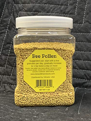 Vilmark Bee Pollen Natural Pure Bee Pollen Granules 1 lb