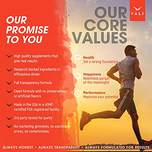 VALI Electrolyte Salts Plus 40mg Caffeine. Rapid Oral Rehydration Replacement Pills. Hydration Nutrition Powder Supplement, Energy, Recovery & Relief Fast. Fluid Health Essentials. 120 Veggie Capsules