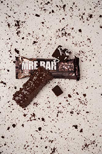 Redcon1 MRE Bar - Meal Replacement Protein Bar (1 Box / 12 Bars), Real Whole Food Sourced Protein, Real Food Taste, 20G Protein (German Chocolate Cake)