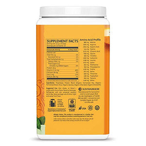 Sunwarrior - Classic Plus, Vegan Protein Powder with Peas & Brown Rice, Raw Organic Plant Based Protein (30, Natural)