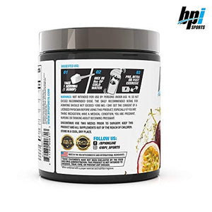 BPI Sports Best BCAA - The Building Blocks of Protein and Muscle - Supports Metabolism - Omega 6 - Passion Fruit, 30 Servings, 300 g