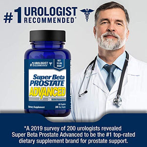 Super Beta Prostate Advanced Supplement for Men - Reduce Bathroom Trips Day & Night, Support Healthy Prostate + Ruby Reds Fruit & Vegetable Superfood Powder for Energy, Immune Support & Overall Health