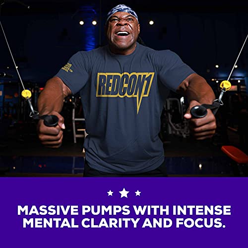 Redcon1 Big Noise Pump Formula (30 Servings) - Non-Stim, Increased Energy and Focus, Vasodilator, Intense Pumps (Sour Gummy Bear)