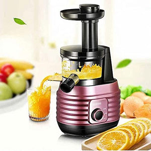 XBYUNDING Juicer Machines Machines,Professional Cold Press Juicer Extractor Machine,Quiet Motor,Reverse Function,Slow Masticating Juicer With Brush,for Fruit Vegetable Juice