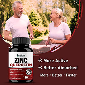 Zinc Quercetin 120 Vegetarian Capsules