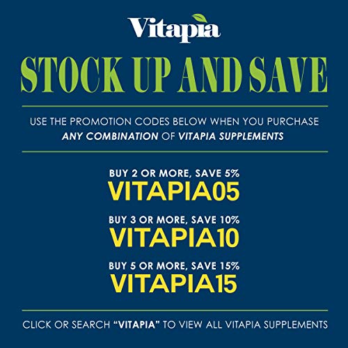Vitapia Maqui Berry 1000mg - 120 Veggie Capsules - Vegan and Non-GMO - Superfood - Powerful Antioxidant, Immune Support*