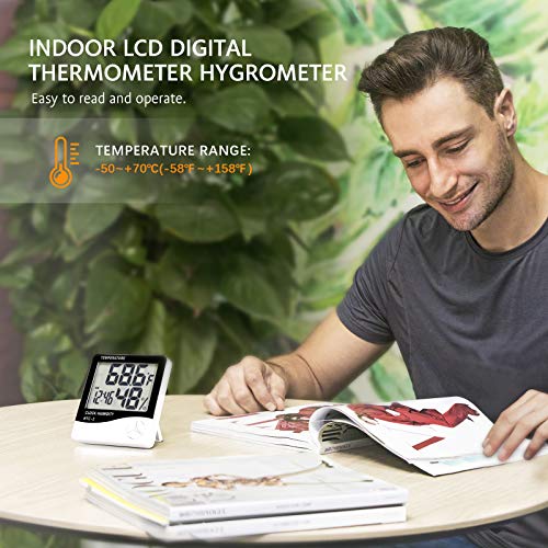 VIVOSUN Grow Tent Complete System, 4x4 Ft. Growing Tent Kit Complete with VS1000 Led Grow Light 6 Inch 440CFM Inline Fan Carbon Filter and 8ft Ducting Combo, 48"x48"x80"