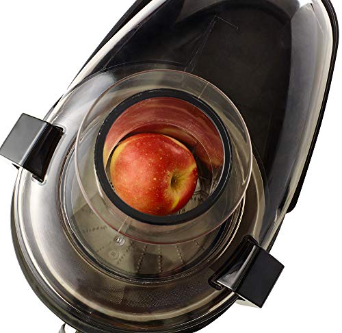 Omega Juicer MMC500C Commercial High Speed Centrifugal Extractor with Mega Mouth Wide Chute, 540-Watts, Metallic