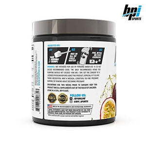 BPI Sports Best BCAA - The Building Blocks of Protein and Muscle - Supports Metabolism - Omega 6 - Passion Fruit, 30 Servings, 300 g