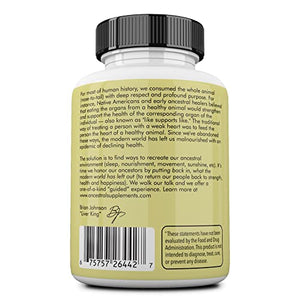 Ancestral Supplements Grass Fed Tallow Capsules — Based On The Native Wisdom of Our Early Ancestors, Tallow Provides The Same Nourishing Kidney Fat (Suet) That Our Ancestors Selectively Hunted.