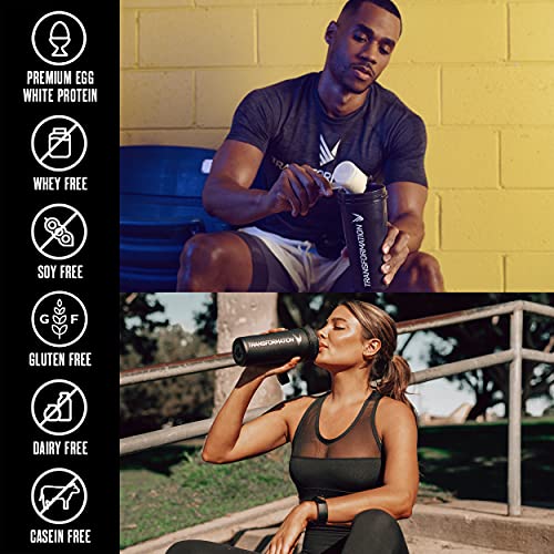 Transformation Vanilla Protein Powder | 30G Multi-Protein Superblend | Collagen Peptides, Egg White & Plant Blend | MCT Oil | BCAA Amino Acids | Probiotics & Enzymes | Low Carb Shake for Men & Women