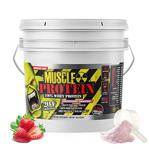 GL Colossal Labs Monster Muscle Protein (12 Pound (Pack of 1), Strawberry)