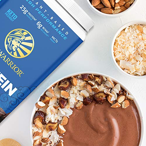 Sunwarrior Warrior Blend - Organic Vegan Plant Protein Powder with BCAAs and Pea Protein - Dairy Free, Gluten Free, Soy Free, Non- GMO, Plant Based Protein Powder, Sugar Free and Keto Friendly