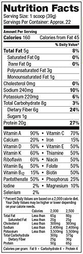 Vega One All-in-One Natural (22 Servings) - Plant Based Vegan Protein Powder, Non Dairy, Gluten Free, Non GMO, 30.4 Ounce (Pack of 1)