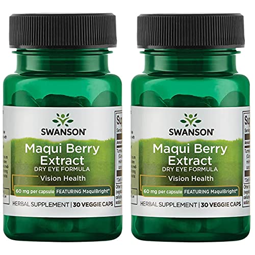 Swanson Maquibright 60 Milligrams 30 Veg Capsules (2 Pack)