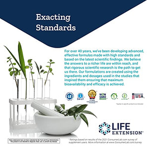 Life Extension Triple Action Thyroid Comprehensive Thyroid Health Supplement with Vitamins A, B, Iodine, Magnesium, L-Tyrosine, Ashwagandha & Ginseng – Non-GMO, Gluten-Free - 60 Capsules