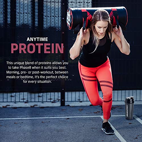 Whey Protein Powder | MuscleTech Phase8 Protein Powder | Whey & Casein Protein Powder | Slow Release 8-Hour Protein | Muscle Builder for Men & Women | Protein Powder for Muscle Gain | Vanilla, 4.59lbs