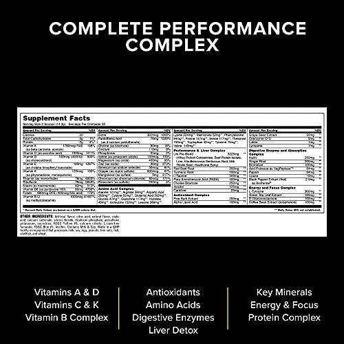 Animal Pak The Complete Allinone Training Multivitamin Supplement for Men Apple, Green Apple, Scoops, 44 Count