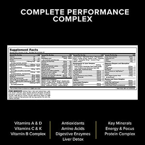 Animal Pak The Complete Allinone Training Multivitamin Supplement for Men Apple, Green Apple, Scoops, 44 Count