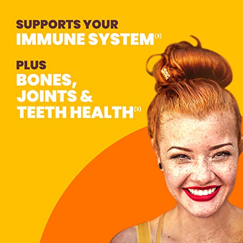 Sundown Calcium Magnesium Zinc Caplets for Immune Support, Non-GMO, Vegetarian, Dairy-Free, Gluten-Free, 100 Count