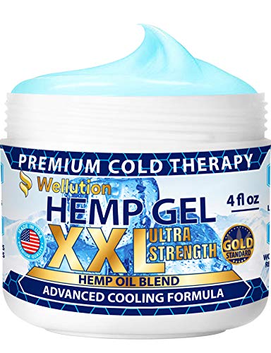 Hemp Gel 2,500,000 Ultra Strength - for Muscle, Back, Nerve, Knee, Joint Relief - All-Natural Blend of Hemp Oil, Arnica, Coconut Oil, Chamomile, Menthol, Vitamin E - Cooling, Soothing, Relaxing